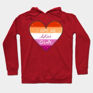 I hope she likes girls Hoodie